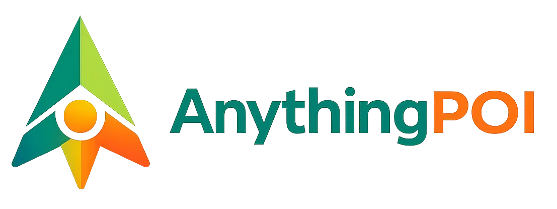 AnythingPOI: a fused, confidence-scored points of interest dataset logo
