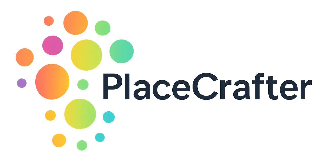 PlaceCrafter: curating urban functional regions from OpenStreetMap points of interest logo